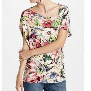 2/$30 Anthropologie Deletta Quoin Asymmetrical Top